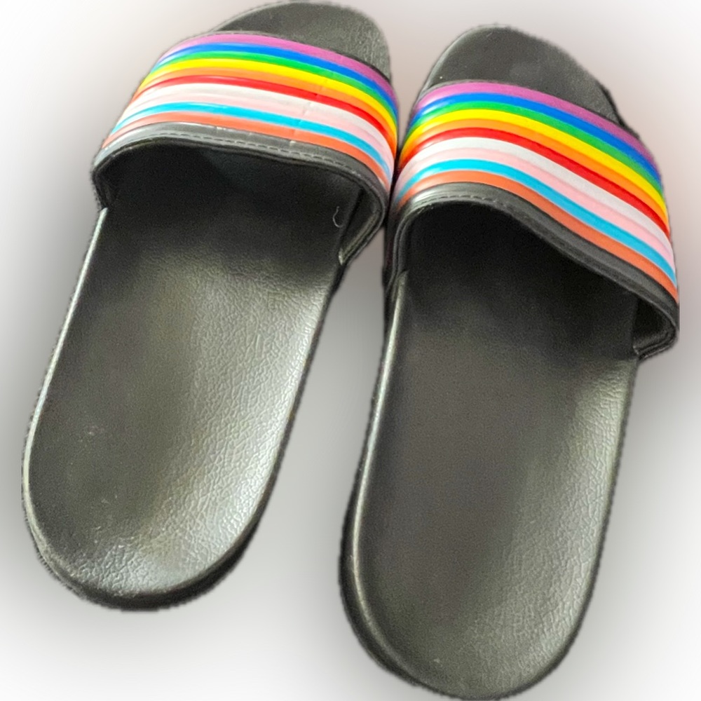 #TakePride Unisex Slides